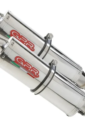 GPR - SCARICO YAMAHA FJR 1300 2017/20 E4 COPPIA SCARICHI OMOLOGATI TRIOVAL Offerta
