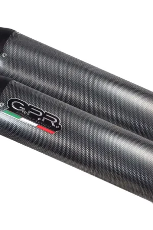 GPR - SCARICO YAMAHA BT BULLDOG 1100 2002/07 COPPIA SCARICHI OMOLOGATI CATALIZZATI CON RACCORDO FURORE POPPY Direttamente Dal Produttore