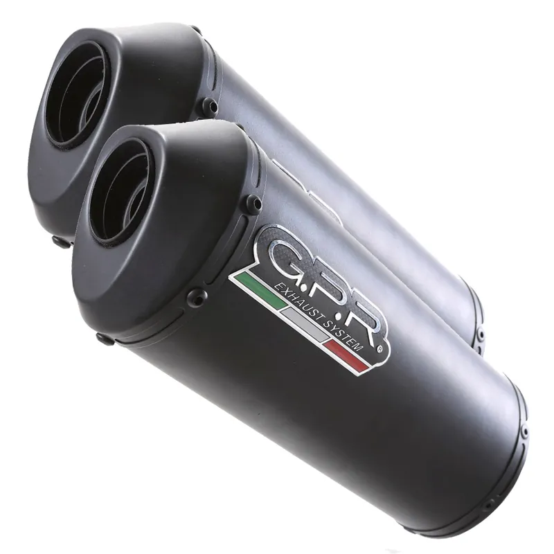 Occasione Imperdibile GPR - SCARICO YAMAHA BT BULLDOG 1100 2002/07 COPPIA SCARICHI OMOLOGATI CON RACCORDO GHISA