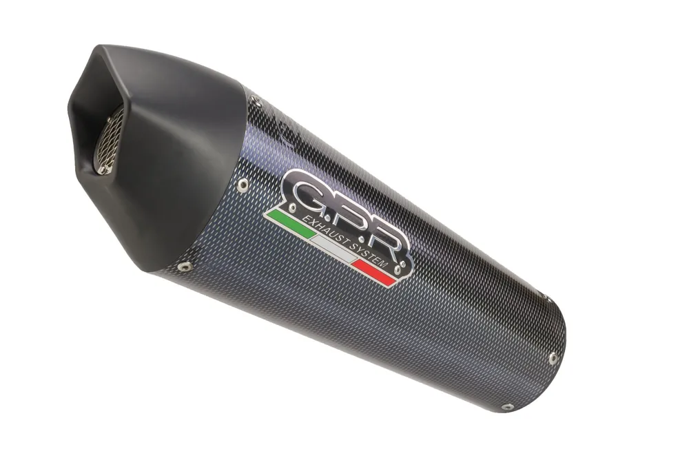 Reso Gratuito GPR - SCARICO TRIUMPH TIGER SPORT 1050 2016/20 E4 SCARICO OMOLOGATO CON RACCORDO GP EVO4 POPPY
