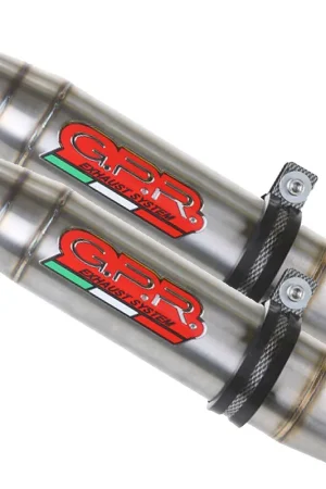 Must-Have GPR - SCARICO TRIUMPH SPEED TRIPLE 1050 2011/15 E3 COPPIA SCARICHI OMOLOGATI DEEPTONE INOX