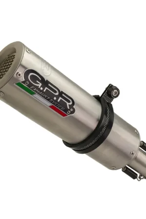 Prezzo Scontato GPR - SCARICO TRIUMPH TRIDENT 660 2021/2022 E5 SCARICO COMPLETO OMOLOGATO E CATALIZZATO M3 INOX