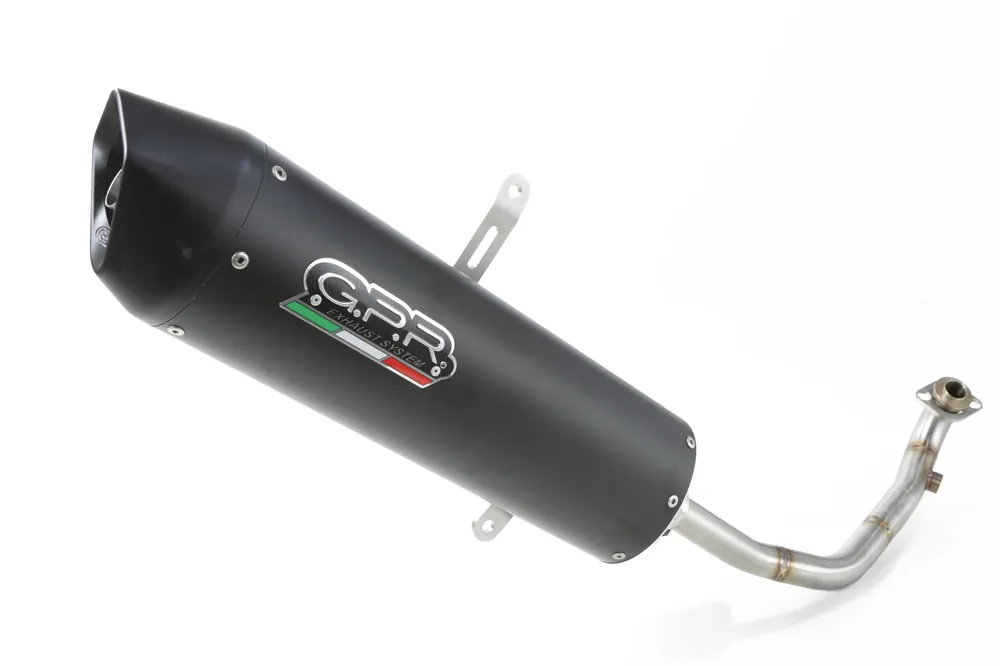 GPR - SCARICO SYM SIMPHONY 125 S-SR 2008/14 SCARICO COMPLETO RACING CON DBKILLER FURORE NERO Di Tendenza