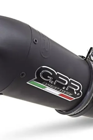 GPR - SCARICO SUZUKI V-STROM DL 1000 2014/2016 E3 SCARICO OMOLOGATO CON RACCORDO GPE ANN. BLACK TITAIUM Reso Gratuito