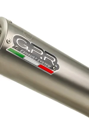 A Buon Prezzo GPR - SCARICO SUZUKI GSX-S 1000 2015/16 E3 SCARICO OMOLOGATO CON RACCORDO M3 TITANIUM NATURAL