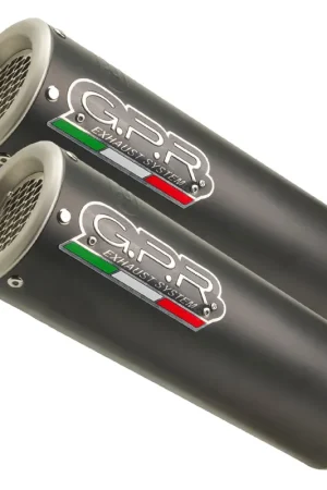 Offerta Speciale GPR - SCARICO SUZUKI GSX-R 1000 K9 2009/11 COPPIA SCARICHI OMOLOGATI M3 BLACK TITANIUM