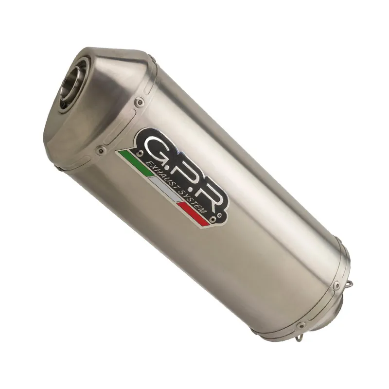 GPR - SCARICO SUZUKI GSX750F 1998/04 SCARICO OMOLOGATO CON RACCORDO SATINOX Vendita Finale