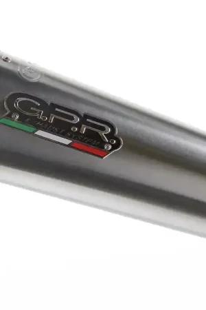 Prezzo Basso GPR - SCARICO SUZUKI GSX-R 600 2001/05 SCARICO OMOLOGATO(FLANGIATO) GPE ANN. TITAIUM