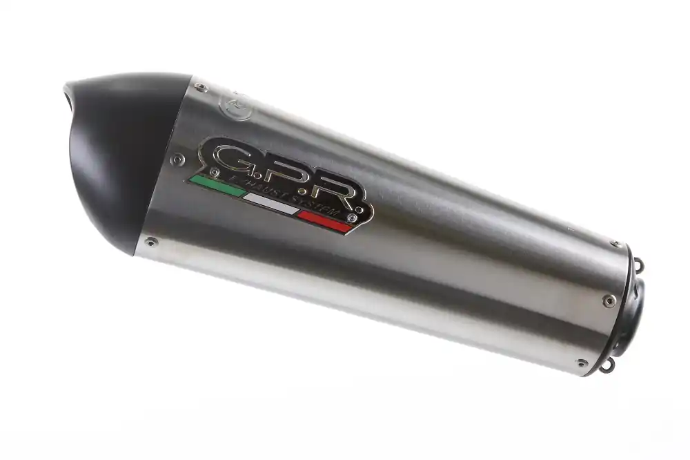 Prezzo Basso GPR - SCARICO SUZUKI GSX-R 600 2001/05 SCARICO OMOLOGATO(FLANGIATO) GPE ANN. TITAIUM