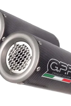 A Buon Prezzo GPR - SCARICO KAWASAKI Z 1000 SX 2011/16 E3 COPPIA SCARICHI RACING CON RACCORDO M3 POPPY