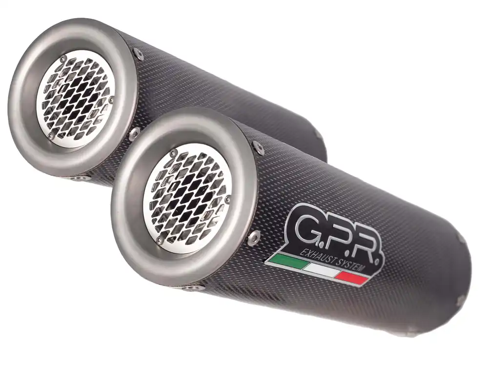 A Buon Prezzo GPR - SCARICO KAWASAKI Z 1000 SX 2011/16 E3 COPPIA SCARICHI RACING CON RACCORDO M3 POPPY
