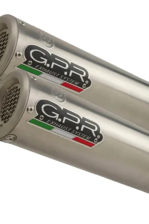 GPR - SCARICO DUCATI 916-SP-RACING 1994/99 DOPPIO SCARICO OMOLOGATO SEMICOMPLETO M3 INOX Reso Gratuito