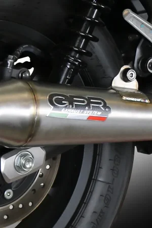 GPR - SCARICO BRIXTON CROSSFIRE 500 X 2020-2021 SCARICO OMOLOGATO CON RACCORDO ULTRACONE Spedizione Espresso