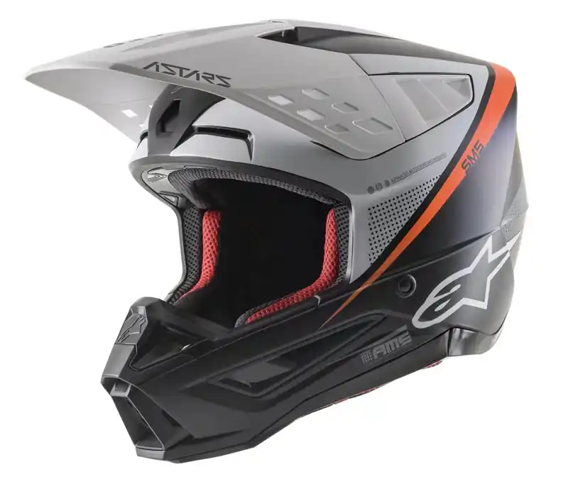 A Buon Prezzo ALPINESTARS - CASCO MOTOCROSS S-M5 RAYON