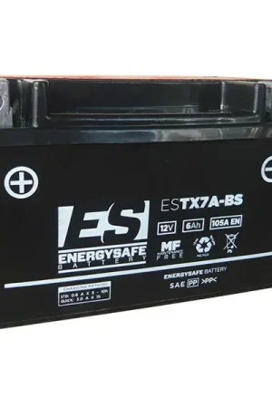 ENERGYSAFE - BATTERIA MOTO SIGILLATA CON ACIDO A CORREDO ESTX7A-BS YTX7A-BS Vendita Finale
