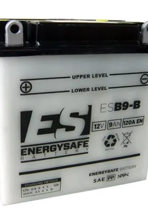 Acquista Ora ENERGYSAFE - BATTERIA MOTO SIGILLATA CON ACIDO A CORREDO ESB9-B YB9-B
