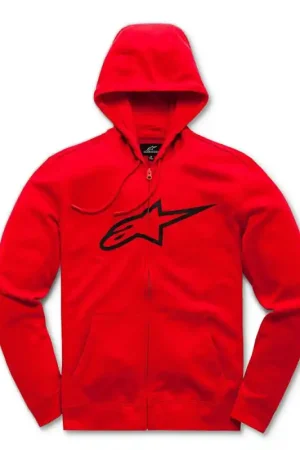 ALPINESTARS - FELPA AGELESS II - ROSSO Nuova Collezione