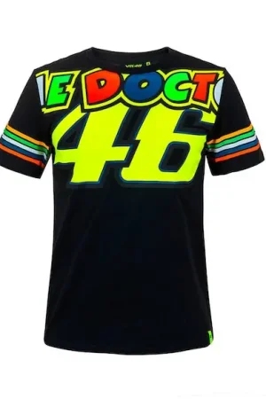 VR46 - T-SHIRT THE DOCTOR 46 Spedizione Espresso