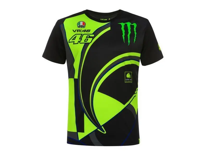 VR46 - T-SHIRT MONSTER 2019 Prezzo Ridotto