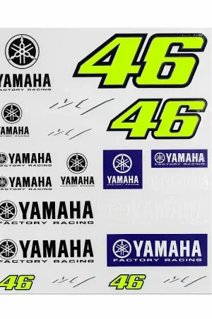 VR46 - ADESIVI YAMAHA 46 Offerta Limitata