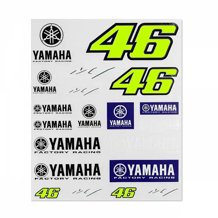 VR46 - ADESIVI YAMAHA 46 Offerta Limitata