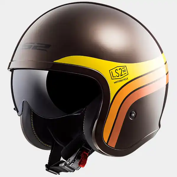 LS2 - CASCO MOTO JET OF599 SPITFIRE SUNRISE Promozione